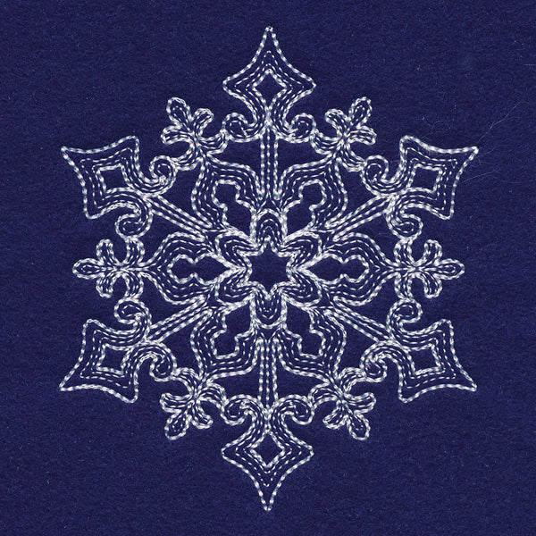 Frosted Magic Snowflake