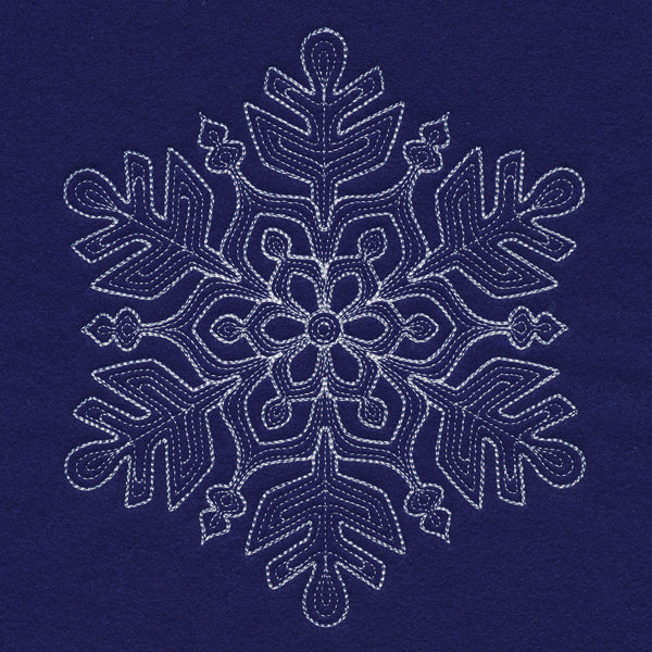 Fanciful Flurry Snowflake