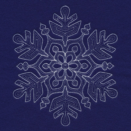 Fanciful Flurry Snowflake