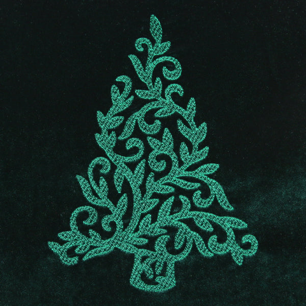 Filigree Christmas Tree (Embossed)