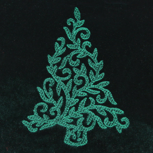 Filigree Christmas Tree (Embossed)