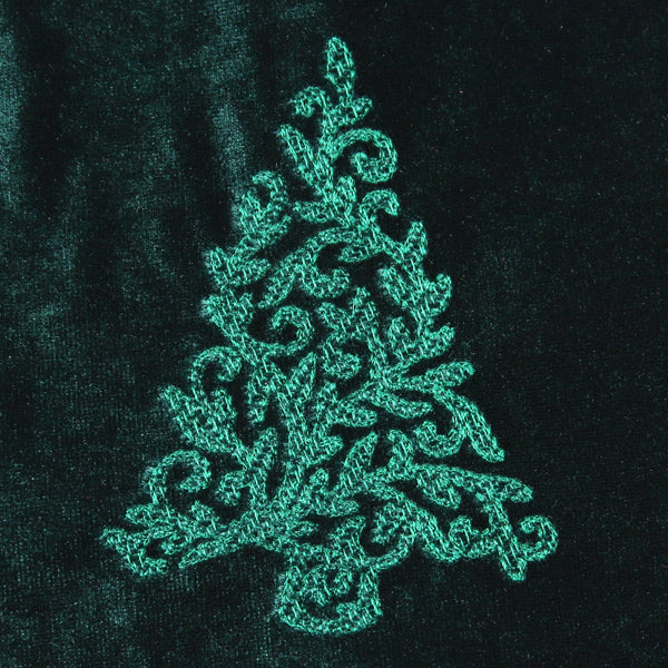 Filigree Christmas Tree (Embossed)
