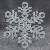Classic Crystal Snowflake (Embossed)