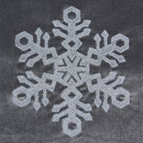 Classic Crystal Snowflake (Embossed)