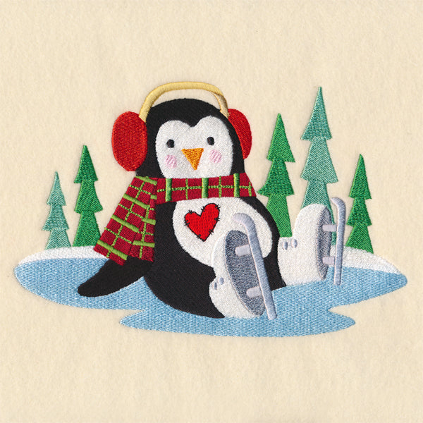 Country Christmas Penguin
