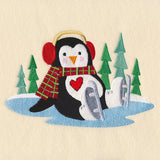 Country Christmas Penguin