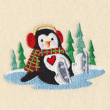 Country Christmas Penguin