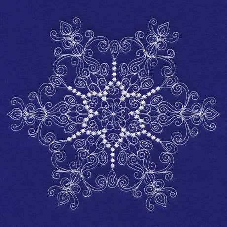 Yuletide Melody Snowflake