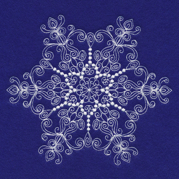Yuletide Melody Snowflake