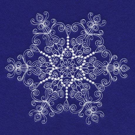 Yuletide Melody Snowflake