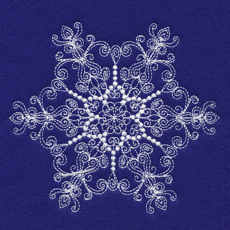 Yuletide Melody Snowflake