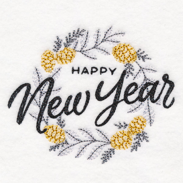 New Year's Bliss Wreath