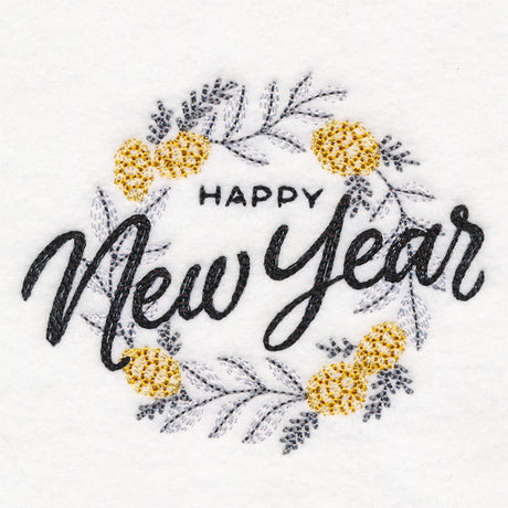 New Year's Bliss Wreath