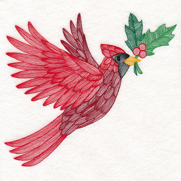 Magical Moments Christmas Cardinal