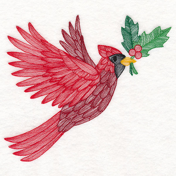 Magical Moments Christmas Cardinal