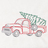Retro Christmas Truck (Vintage)