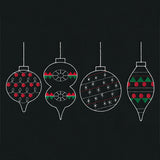 Merry Modern Ornament Border