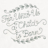 For Unto Us a Child is Born