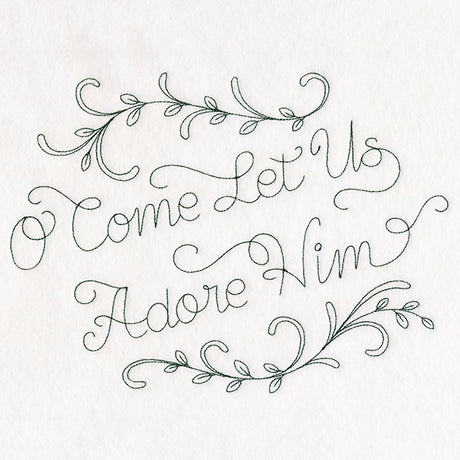 O Come Let Us Adore Him