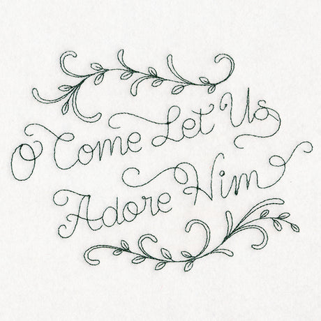 O Come Let Us Adore Him