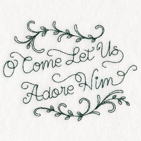 O Come Let Us Adore Him