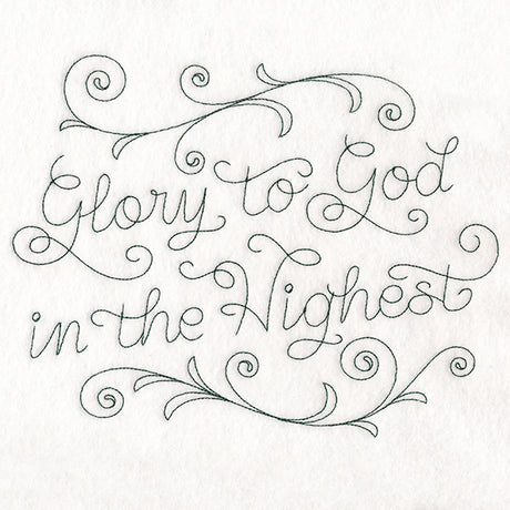 Glory to God in the Highest