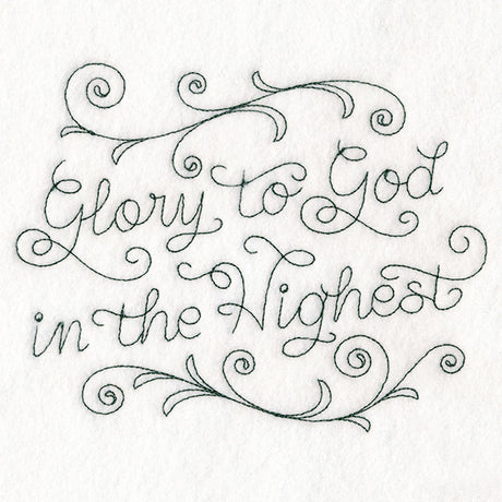 Glory to God in the Highest