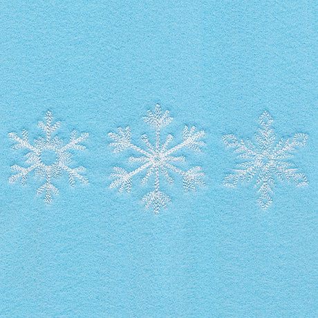 Festive Flurry Snowflakes Trio