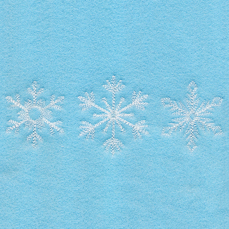 Festive Flurry Snowflakes Trio