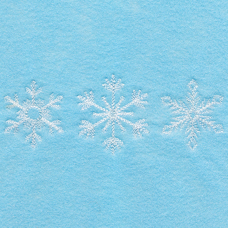 Festive Flurry Snowflakes Trio