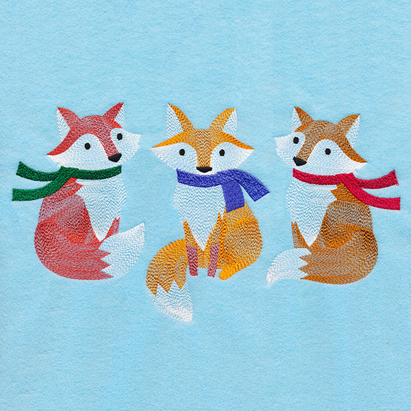 Wintertide Fox Trio
