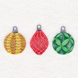 Christmas Ornament Trio