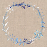 Frosted Winter Wreath