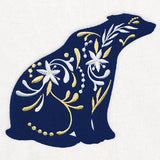 Frosted Blooms Polar Bear