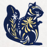 Frosted Blooms Squirrel