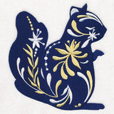 Frosted Blooms Squirrel