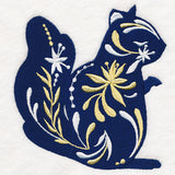 Frosted Blooms Squirrel