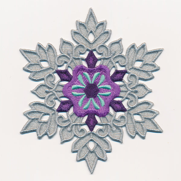 Petunia Blossom Snowflake (In-the-Hoop)