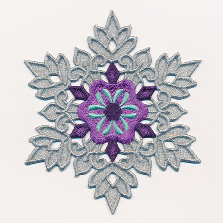 Petunia Blossom Snowflake (In-the-Hoop)