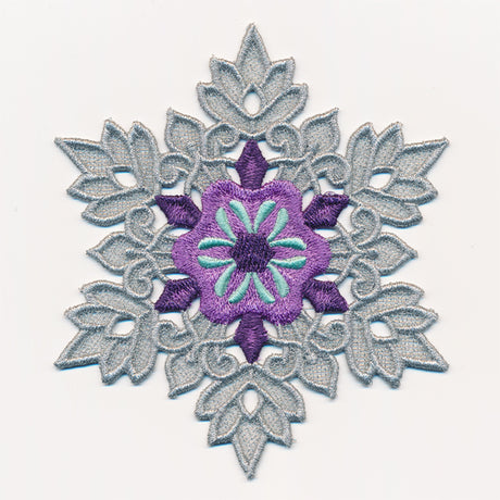 Petunia Blossom Snowflake (In-the-Hoop)