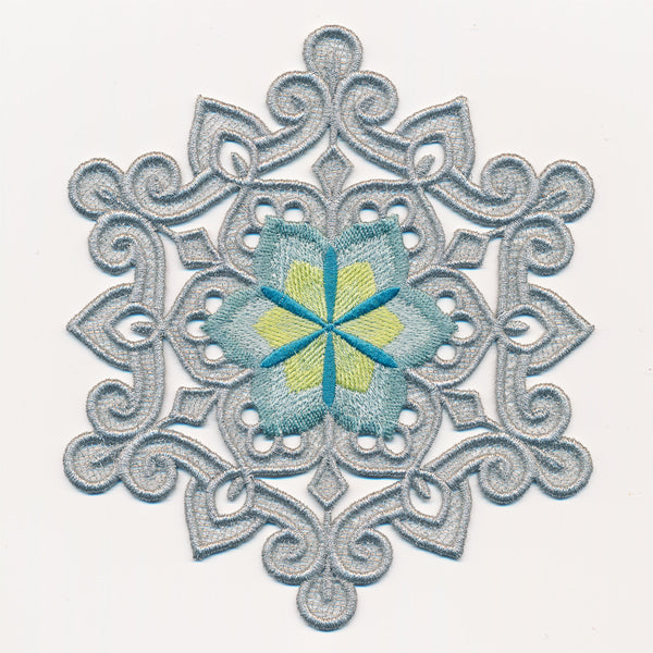 Fig Blossom Snowflake (In-the-Hoop)