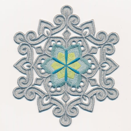 Fig Blossom Snowflake (In-the-Hoop)