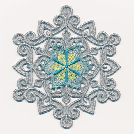 Fig Blossom Snowflake (In-the-Hoop)