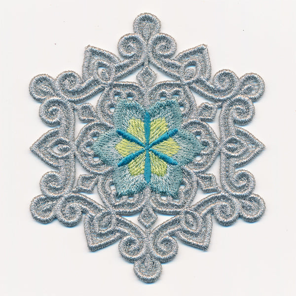 Fig Blossom Snowflake (In-the-Hoop)