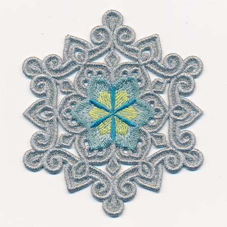 Fig Blossom Snowflake (In-the-Hoop)