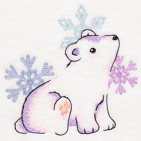Soft Winter Polar Bear