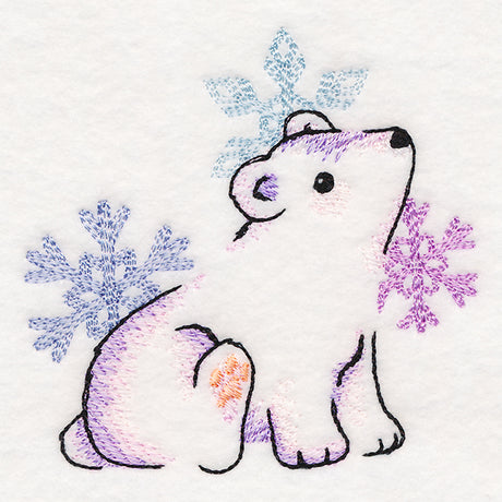 Soft Winter Polar Bear