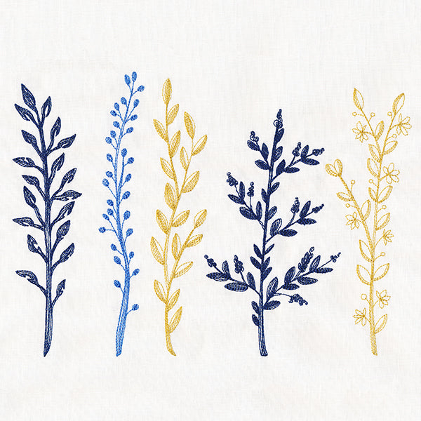 Frosted Winter Botanicals