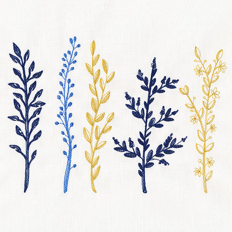 Frosted Winter Botanicals