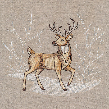 Winter Storybook Animals - Deer